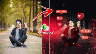 Creative Photo Editing Tutorial 🔥 Snapseed Attitude Photo Editing