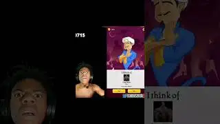 Speed unlocks new character in Akinator 💀😭 #ishowspeed #trollface #meme