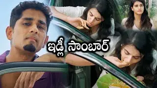 Takkar Movie Divyansha Kaushik Eating Comedy Scene || Siddharth || Munishkanth || Prime Movies