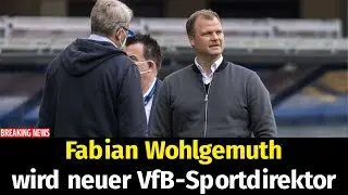 Fabian Wohlgemuth wird neuer VfB-Sportdirektor