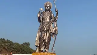 Tallest Ram Statue at Partagali Math  | 77ft Ram Statue in Goa | World tallest ram statue goa 