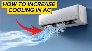 🔧 How to Increase Cooling in AC | Boost AC Performance Fast! ❄️