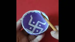 How to make clay diya 🥰🪔 How to decorate beautiful diya // diya competition idea // diya painting 