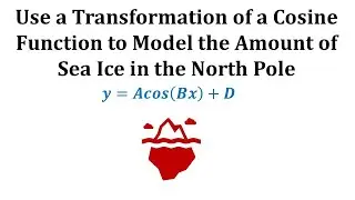 Model the Amount of Sea Ice Using a Transformation of the Cosine Function