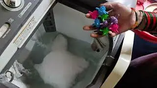 Reusable Dryer Balls Unboxing 🔥 कपड़े धोने का कमाल का जुगाड़! | Laundry Hack 2025