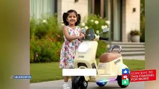 Toyzone Wizard Electric Scooty Review | 6V Battery Life & Features Test !