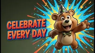 Celebrate Every Day 🎉 | Benny Bear&rsquo;s All-Occasion Kids Song