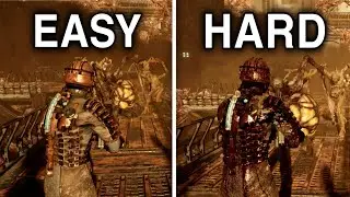 Dead Space Remake - EASY vs. HARD Difficulty