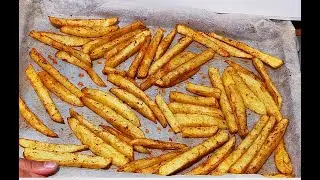 Frites au four - Irrésistibles, pleines de saveurs et sans friture, belles frites délicieuses, super