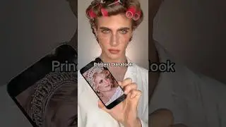 Princess Diana Look #makeup #look #shorts