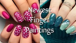 90+ Finger💅Painting Nail Art Designs for Cute Ladies|| Simple Nail Art Designs at Home for Beginners