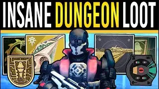 Destiny 2: DUNGEON LOOT PREVIEW! Crazy EXOTIC, Catalyst, Weapon Info, New Armor & Cosmetics (Heresy)