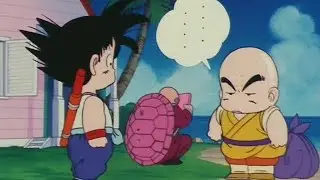 Goku and Krillin meet for the first time [Japanese - English Sub]