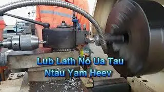 Lub Cav Txiav Hlau Thiab Cav Txua Hlau (Lath and Power Hack Saw