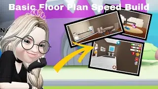 Basic Floor Plan Speed Build! (Roblox RoPets)