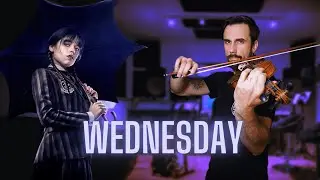 Wednesday  Main Titles - Danny Helfman -  Violin Tutorial