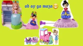 Chelsea train ,mulan,flower fairy,magical mover doll