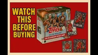 Topps Basketball Holiday Mega box Quality Control issues
