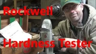 RCA Portable Rockwell Hardness Tester