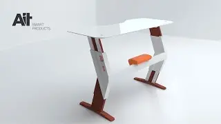 AiT SmartOne - The GameChanger Smart Desk - 3D Animation