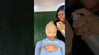 Frontal installation neatly done by me #houseofvellure