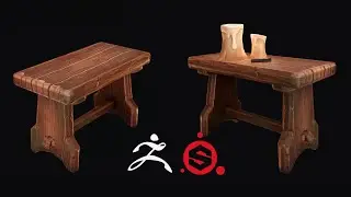 3D Game Prop Timelapse in Zbrush and Substance Painter