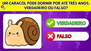 Quiz animal | Verdadeiro ou falso sobre os animais | Quiz divertido educativo | Adivinhe o animal