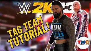 WWE 2K23 : Jey Uso & Cody Rhodes Tag Team Tutorial