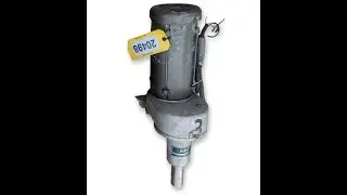 Used MixMor Inc. 1.5HP Portable Geared Mixer Drive - Model G-15