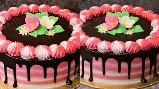 Unique Design Chocolate Birthday Cake | Birthday Cake Decorations | Corner Cooks