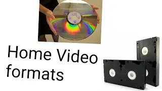 Home Video Formats through the decades