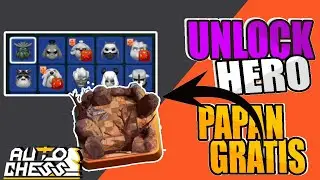 CARA UNLOCK HERO DAN PAPAN GRATIS UNTUK PEMULA-auto chess indonesia