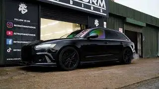 AUDI A6 GOES FROM GLOSS TO SATIN - XPEL PPF STEALTH CONVERSION!