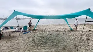 Best Beach Canopy for Wind & Shade | Setup & Real Beach Test!