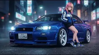 Initial D Anime - It Was Always You – Night Drive Love | Eurobeat x City Pop AMV | R34 GTR | 夜のドライブ