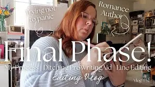 My book editing process as an indie author | Ditching ProWritingAid | Vlog 52 2025