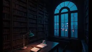 10 HOURS Heavy Rain on Window 🌧️ Cozy City Ambience for Deep Sleep, Study & Focus