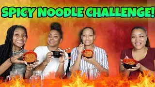 SPICY NOODLE CHALLENGE ! ft. MEL & GYPSI | DREW MICHELLE