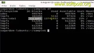 How to check disk space in Debian