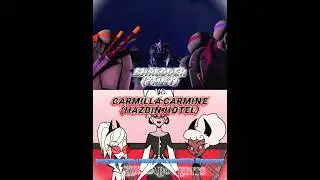 Carmilla Carmine (HH) Vs Shredder (TMNT2012) #hazbinhotel #tmnt2012