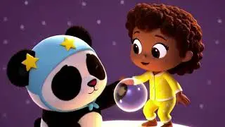Sleepy Panda Bubble Dreams 🐼☁️ | Cute Bedtime Cartoon for Kids | Calm Lullaby Animation