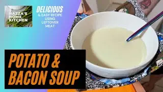 Potato & Bacon Soup Recipe.  Made in the Ninja Foodi Cold & Hot Blender.