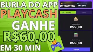🤯PLAY CASH APP BUG 🚨 ADD R$60.00 FREE TO YOUR ACCOUNT IN 30 MINUTES 💸✅💰