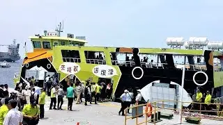 民報之聲 搭船渡海遊旗津新航線「棧貳庫─旗津」啟航！
