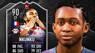 ANOTHER ONE! 😎 90 POTM NKUNKU PLAYER REVIEW! - FIFA 22 Ultimate Team