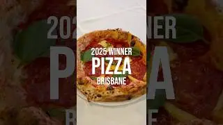 Award winning pizza at Italia Lane, Brisbane! 🍕