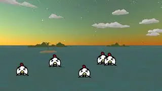 chicken gun tsunami🌊