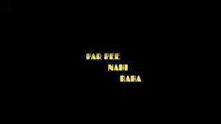 Black screen lyrics song video. Broken sayari stutus video.