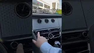 Bentley Rotating Display