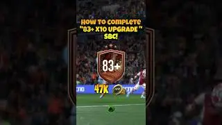 83+X10 UPGRADE- SBC SOLUTION! #fifa23